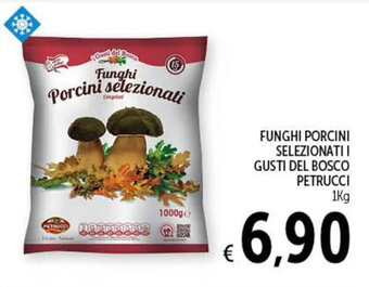Spazio Conad FUNGHI PORCINI SELEZIONATI I GUSTI DEL BOSCO PETRUCCI 1kg offerta
