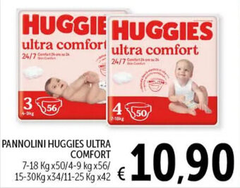 Spazio Conad PANNOLINI HUGGIES ULTRA COMFORT offerta