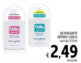 Spazio Conad DETERGENTE INTIMO CHILLY vari tipi 200ml offerta
