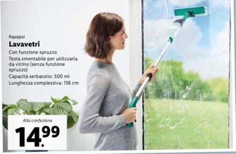 Lidl Aquapur Lavavetri offerta