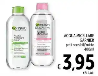 Spazio Conad ACQUA MICELLARE GARNIER pelli sensibili/miste 400ml offerta