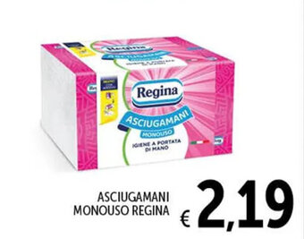 Spazio Conad ASCIUGAMANI MONOUSO REGINA offerta