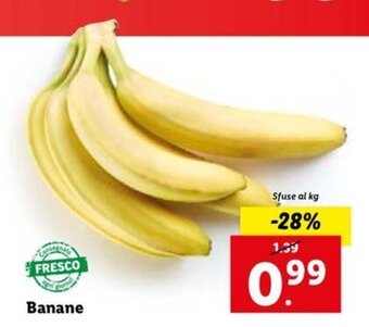 Lidl Banane offerta