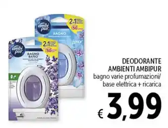 Spazio Conad DEODORANTE AMBIENTI AMBIPUR offerta