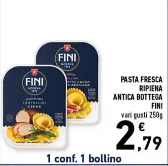 Spazio Conad PASTA FRESCA RIPIENA ANTICA BOTTEGA FINI vari gusti 250g offerta