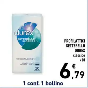 PROFILATTICI SETTEBELLO DUREX classico x10