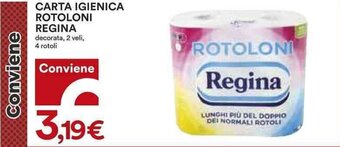 Coop CARTA IGIENICA ROTOLONI REGINA offerta