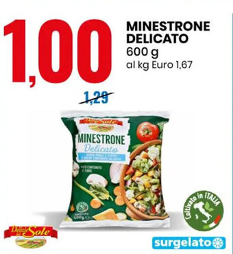 Eurospin MINESTRONE DELICATO 600 g offerta