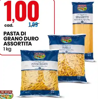Eurospin PASTA DI GRANO DURO ASSORTITA 1 kg offerta
