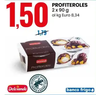 Eurospin PROFITEROLES 2 x 90 g offerta