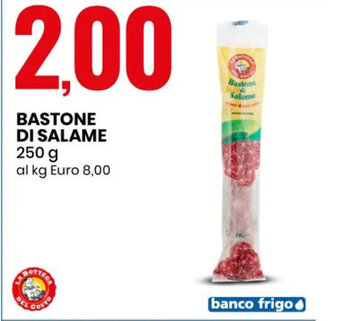 Eurospin BASTONE DI SALAME 250 g offerta