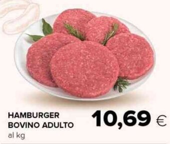 Tigre HAMBURGER BOVINO ADULTO offerta