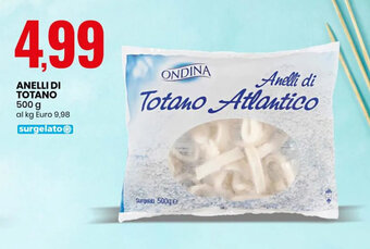Eurospin ANELLI DI TOTANO 500 g offerta