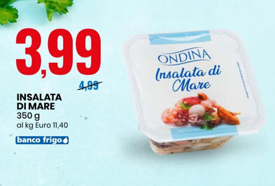 INSALATA DI MARE 350 g offerta di Eurospin