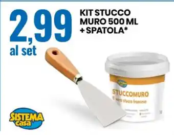 KIT STUCCO MURO 500 ML +SPATOLA*
