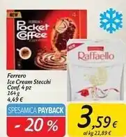 Carrefour Market Ferrero ice cream stecchi offerta