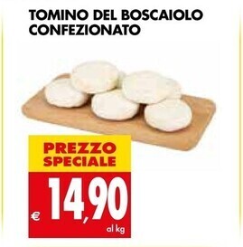 Tigros Tomino del boscaiolo confezionato offerta