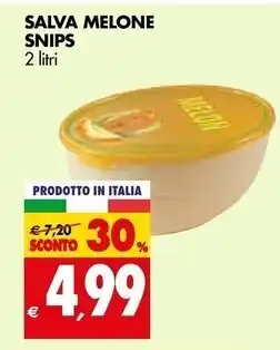 Tigros Snips salva melone offerta