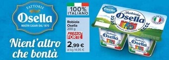 Carrefour Market Osella robiola offerta