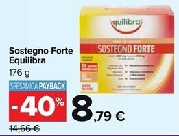 Carrefour Market Equilibra sostegno forte offerta