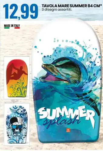 Eurospin TAVOLA MARE SUMMER 84 CM* offerta
