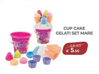 CUP CAKE GELATI SET MARE