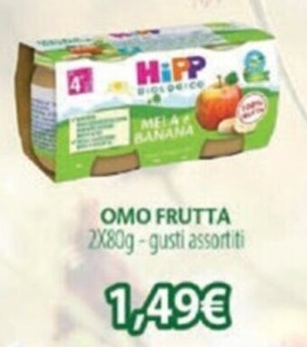Ideal Bimbo OMO FRUTTA 2X80g-gusti assortiti offerta