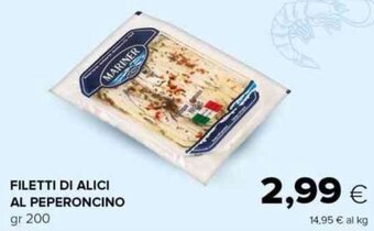 Tigre FILETTI DI ALICI AL PEPERONCINO gr 200 offerta