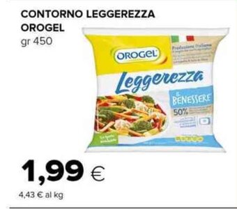 CONTORNO LEGGEREZZA OROGEL gr 450