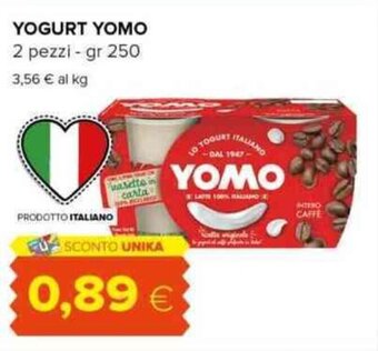 Tigre YOGURT YOMO 2 pezzi -gr 250 offerta