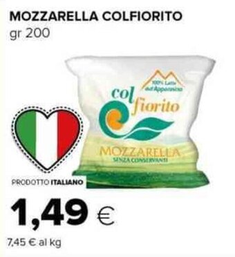 Tigre MOZZARELLA COLFIORITO gr 200 offerta