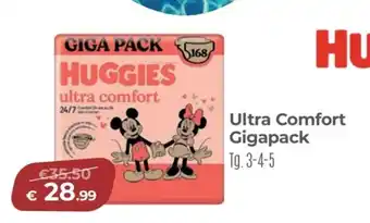 Ideal Bimbo HUGGIES Ultra Comfort Gigapack offerta
