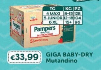 GIGA BABY-DRY Mutandino