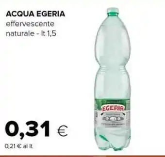 Tigre ACQUA EGERIA effervescente naturale - It 1,5 offerta