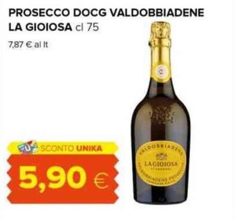 Tigre PROSECCO DOCG VALDOBBIADENE LA GIOIOSA cl 75 offerta