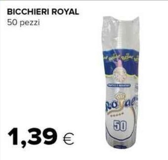 Tigre BICCHIERI ROYAL 50 pezzi offerta