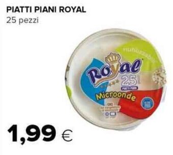 Tigre PIATTI PIANI ROYAL 25 pezzi offerta
