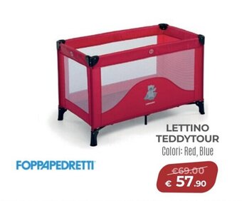 Ideal Bimbo FOPPAPEDRETTI LETTINO TEDDYTOUR offerta