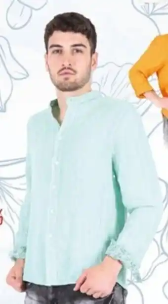 Camicia di lino Taglie e Colori Assortiti