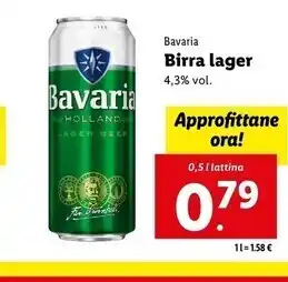 Lidl Bavaria birra lager offerta