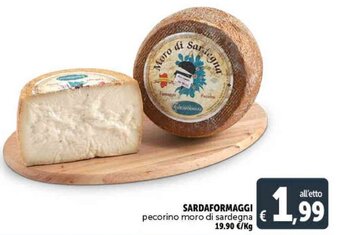 SARDAFORMAGGI pecorino moro di sardegna