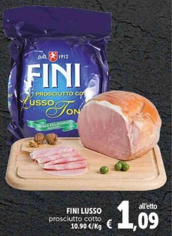 Deco Supermercati FINI LUSSO prosciutto cotto offerta