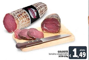 GOLOSITÀ lonzino stagionato