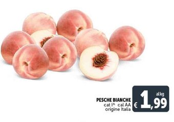 Deco Supermercati PESCHE BIANCHE offerta