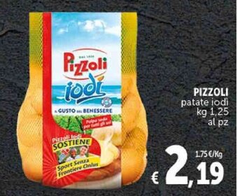 Deco Supermercati PIZZOLI patate iodi kg 1,25 offerta