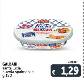 Deco Supermercati GALBANI santa lucia nuvola spalmabile ig 180 offerta