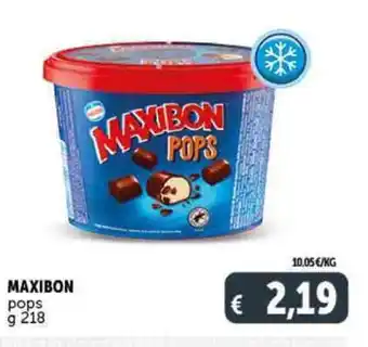 Deco Supermercati MAXIBON pops g 218 offerta