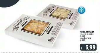 Deco Supermercati PINSA ROMANA carbonara g 390 offerta