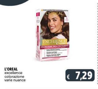 Deco Supermercati L'OREAL excellence colorazione varie nuance offerta