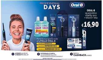 Deco Supermercati ORAL-B spazzolino vitality pro • black • blu offerta